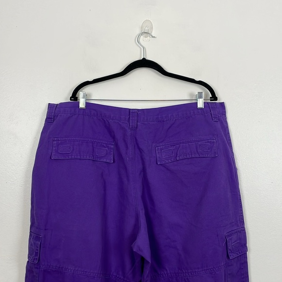 Raw Blue Cargo Drawstring Hem Swagnificent Baggy Drawstring Hem Mens 44 Shorts - Picture 7 of 9